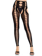 Leg Avenue - Bex Cut-Out Suspender Tights - Boutique Séduction