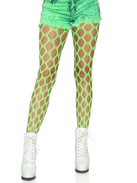 Leg Avenue - Jumbo Pothole Net Tights - Boutique Séduction