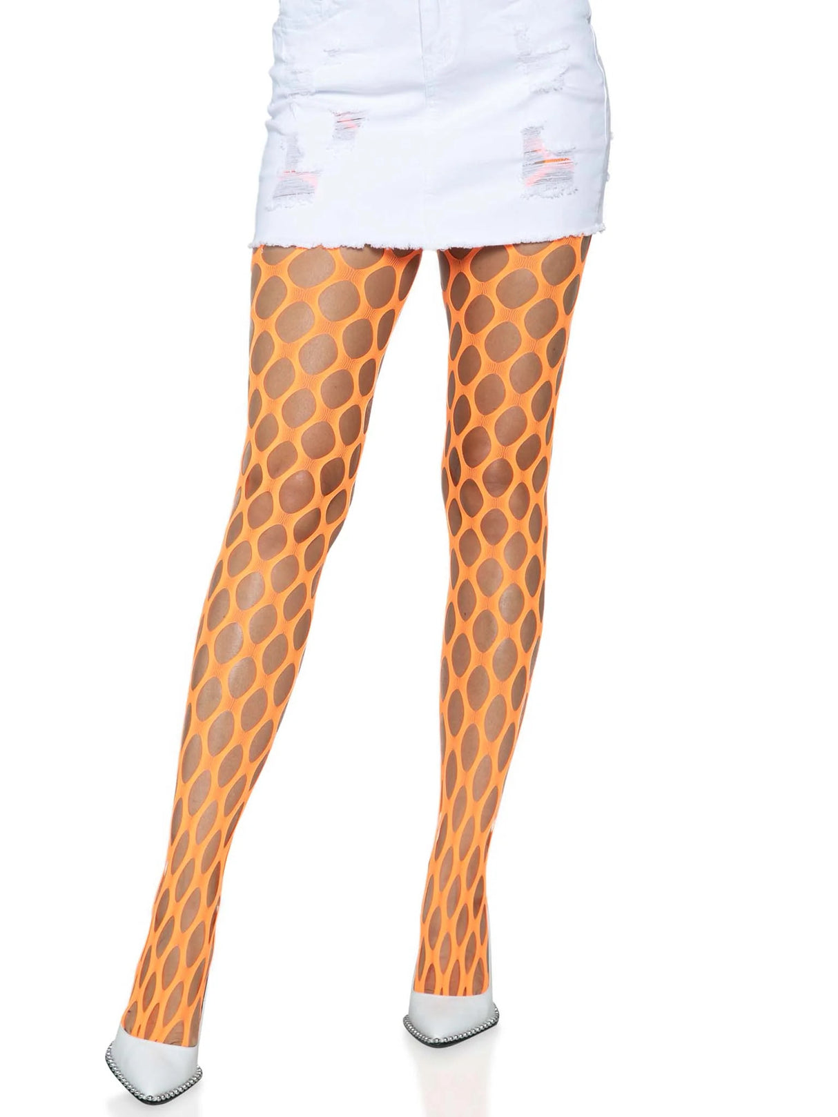 Jumbo Pothole Net Tights Leg Avenue - Boutique Séduction