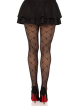 Leg Avenue - Valentina Heart Net Tights - Boutique Séduction