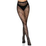 Cracked Fishnet Tights