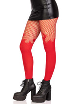 Leg Avenue - Blaze Opaque Tights - Boutique Séduction