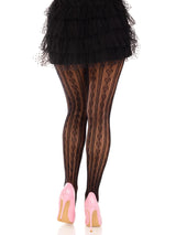 Leg Avenue - Sweetheart Striped Tights - Boutique Séduction