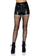 Leg Avenue - Lara Shredded Fishnet Tights - Boutique Séduction