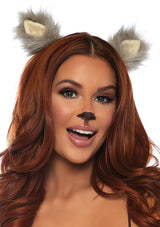 Leg Avenue - Furry Ears Hair Clips - Boutique Séduction