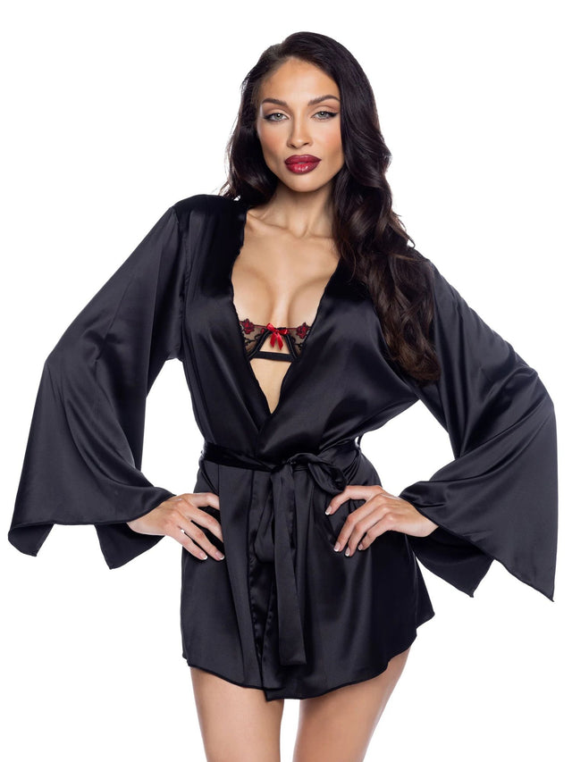 Midnight Essentials Robe Roma | Silky Stretch Lingerie