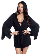 Roma Satin Robe | Soft Modal Lounge Robe