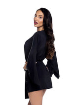 Roma Satin Robe | Soft Modal Lounge Robe