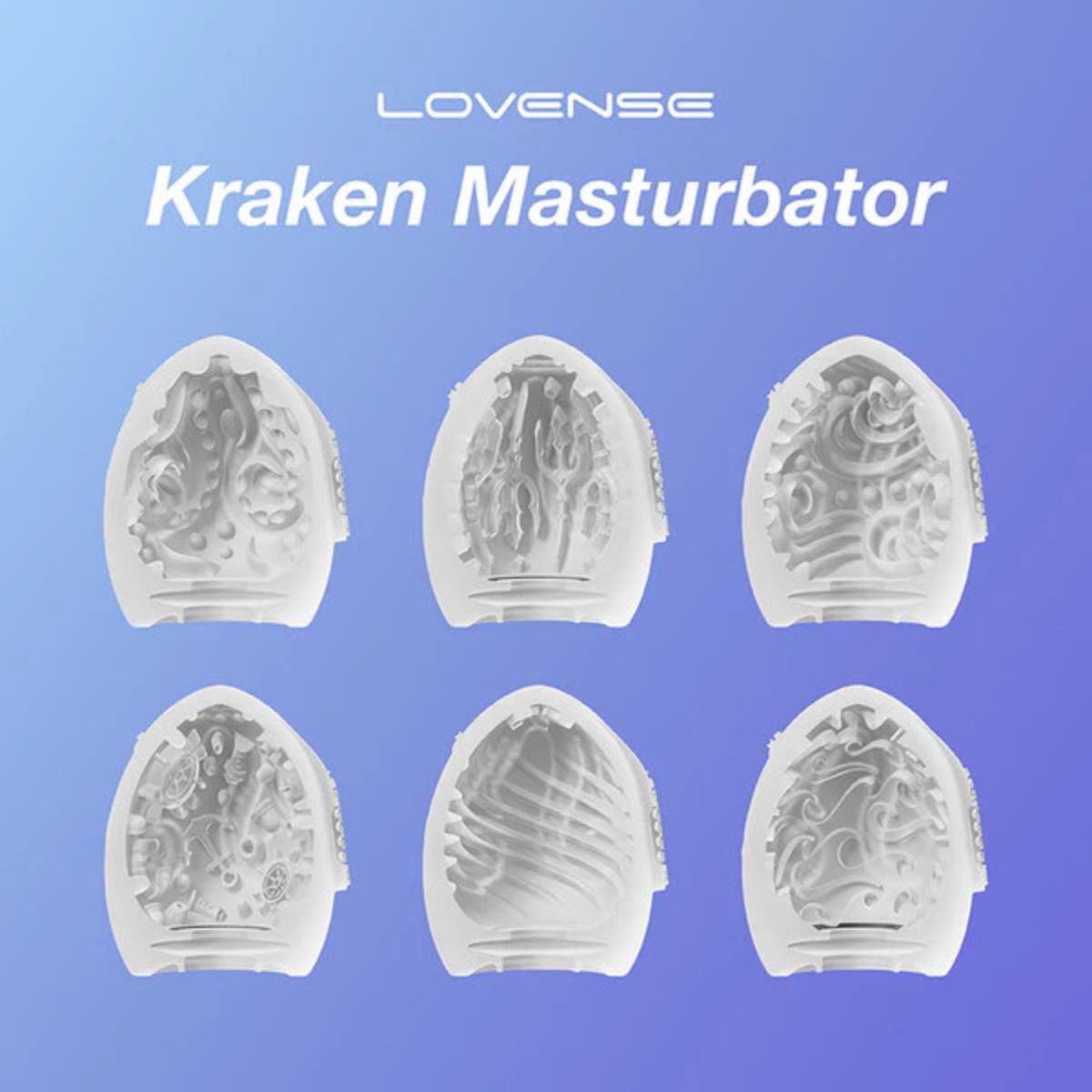 Lovense - Kraken Single Egg Masturbator - Boutique Séduction