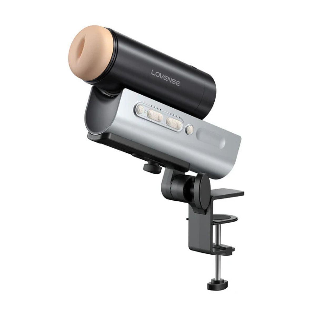 Discover Lovense Solace Pro with AI sync, adjustable speed, hands-free design, realistic sleeve, app control, and long battery life.