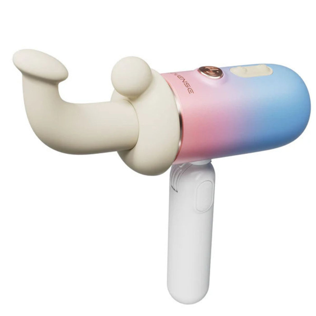 Spinel Dildo ​​Portable à Poussée, Vibration & Chauffant