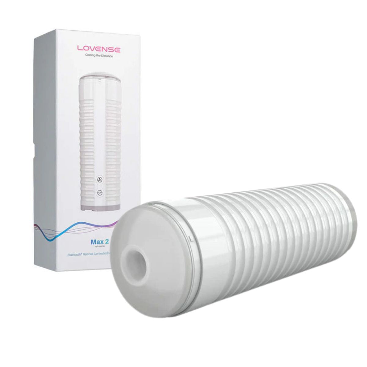 Lovense - Max 2 Bluetooth Vibrating Masturbator - Boutique Séduction