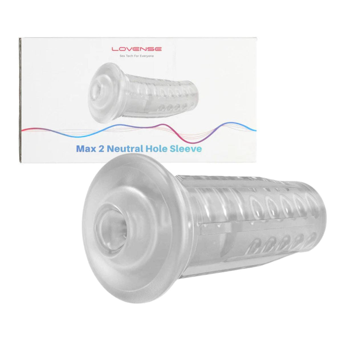 Lovense - Max 2 Neutral Hole Sleeve - Boutique Séduction