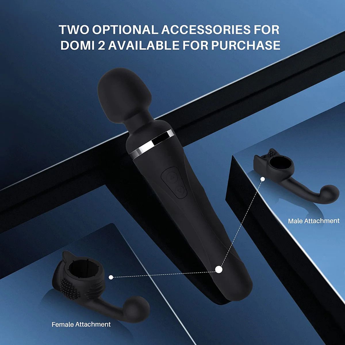 Lovense - Domi 2 Bluetooth Wand - Boutique Séduction