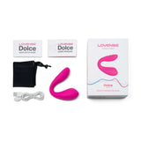 Lovense - Dolce Bluetooth Adjustable Dual Vibrator - Boutique Séduction