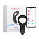 Lovense - Diamo Bluetooth Remote-Controlled Cock Ring - Boutique Séduction