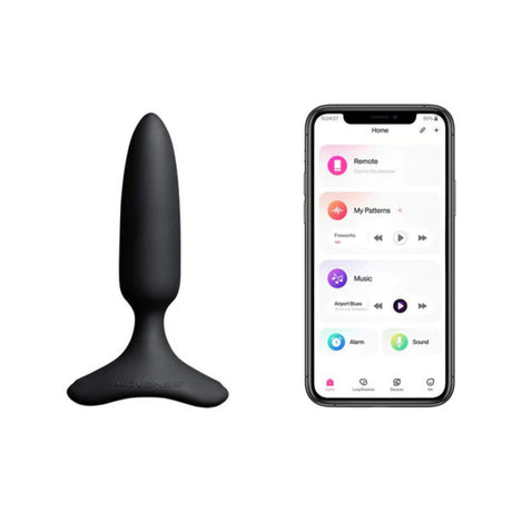 Lovense - Hush 2 Vibrating Remote-Controlled Butt Plug - Boutique Séduction