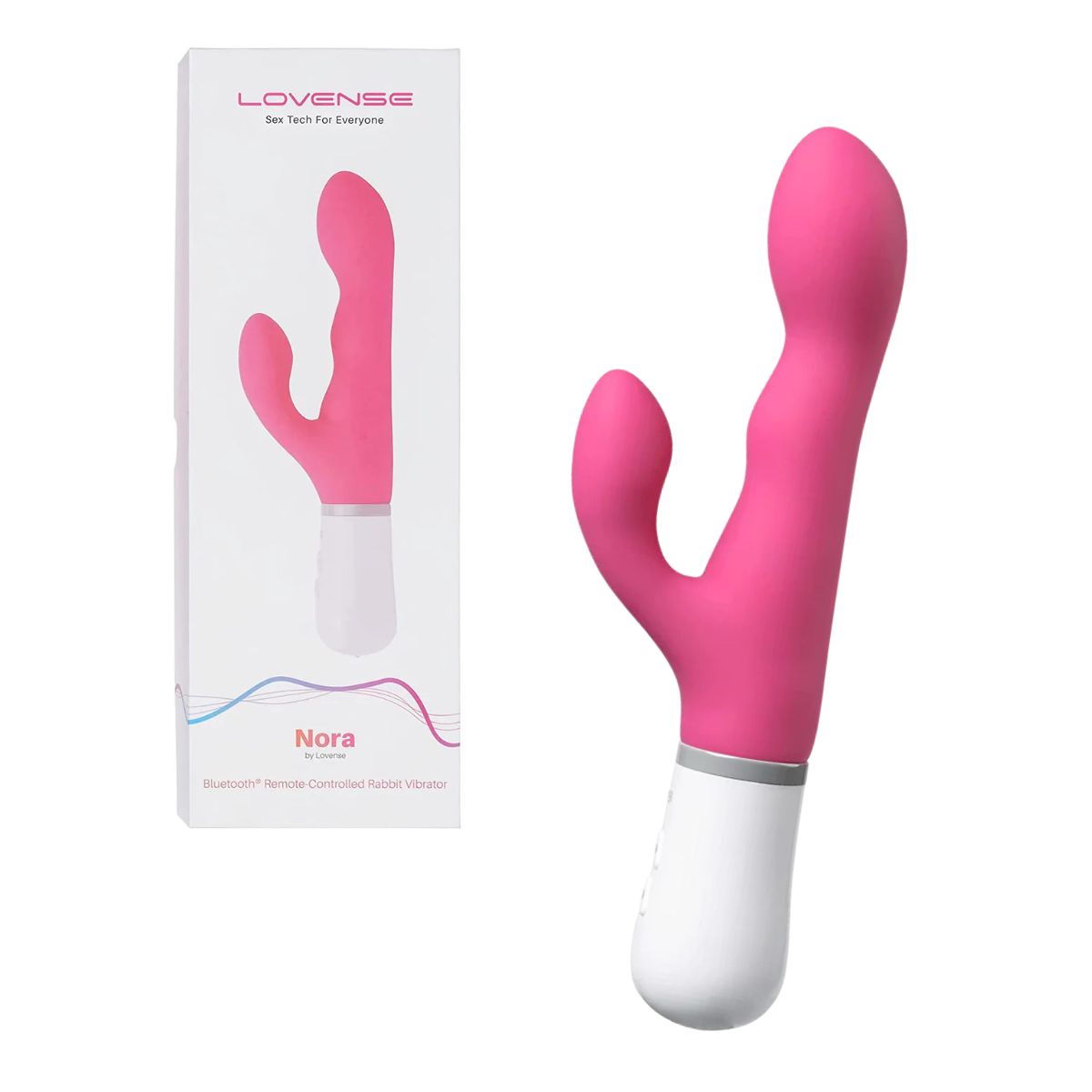 Lovense - Nora Bluetooth Rabbit Vibrator - Boutique Séduction