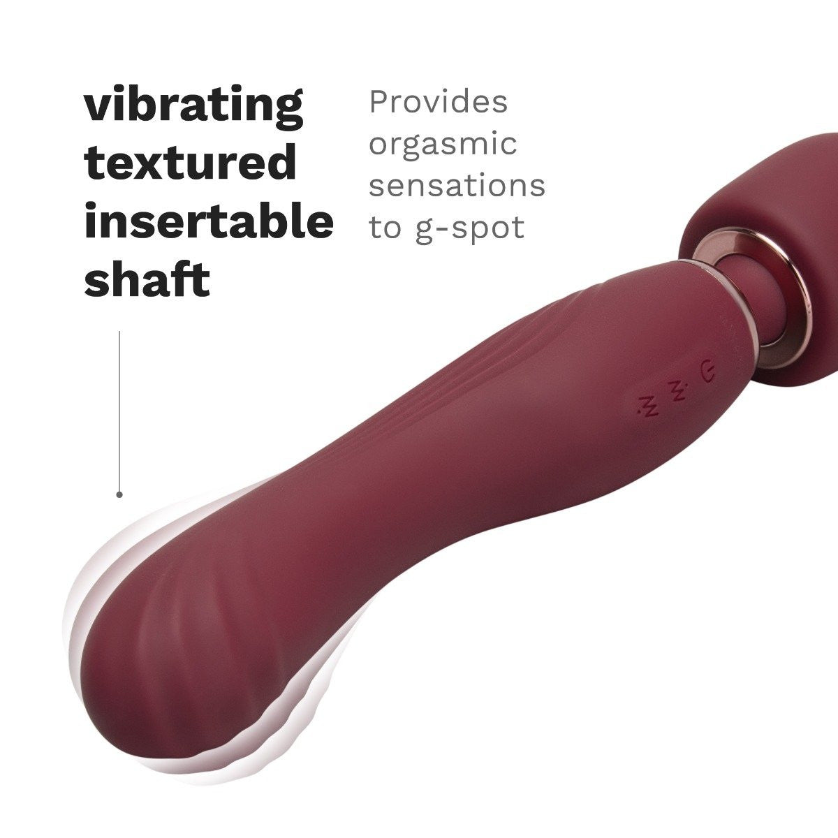 Le Wand - Fusion G 2-in-1 Wand Vibrator - Boutique Séduction
