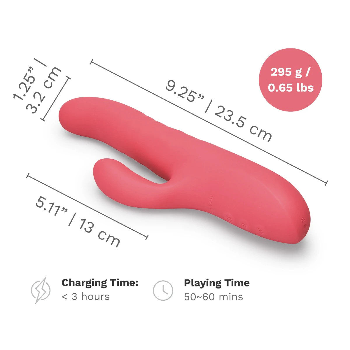 Le Wand - Thrust Thrusting & Rotating Rabbit Vibrator - Boutique Séduction