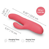 Le Wand - Thrust Thrusting & Rotating Rabbit Vibrator - Boutique Séduction