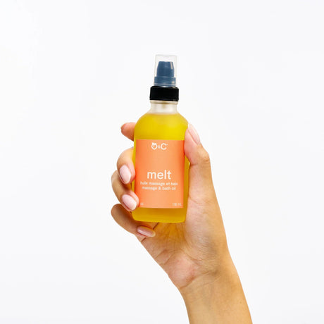 Peach & Cream - Melt Bath & Massage Oil - Boutique Séduction