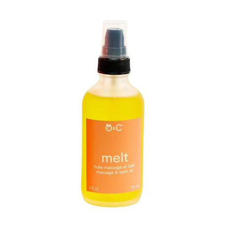 Peach & Cream - Melt Bath & Massage Oil - Boutique Séduction