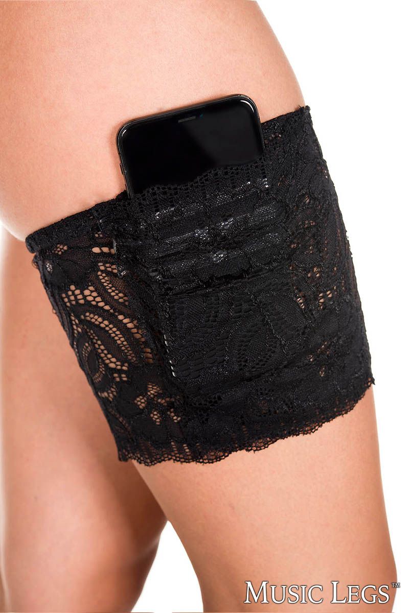 Music Legs - Lace Garter Wallet - Boutique Séduction