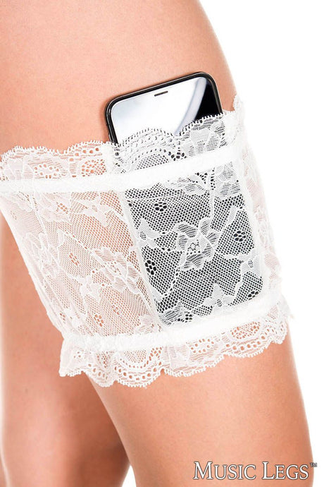 Music Legs - Lace Garter Wallet - Boutique Séduction