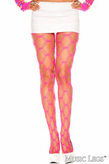 Music Legs - Big Multinet Pantyhose - Boutique Séduction