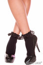 Ruffle Opaque Ankle Hi Music Legs - Boutique Séduction