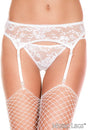 Music Legs - Lace Garterbelt & Panty - Boutique Séduction