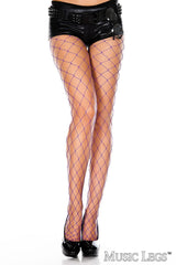 Music Legs - Fence Net Pantyhose - Boutique Séduction