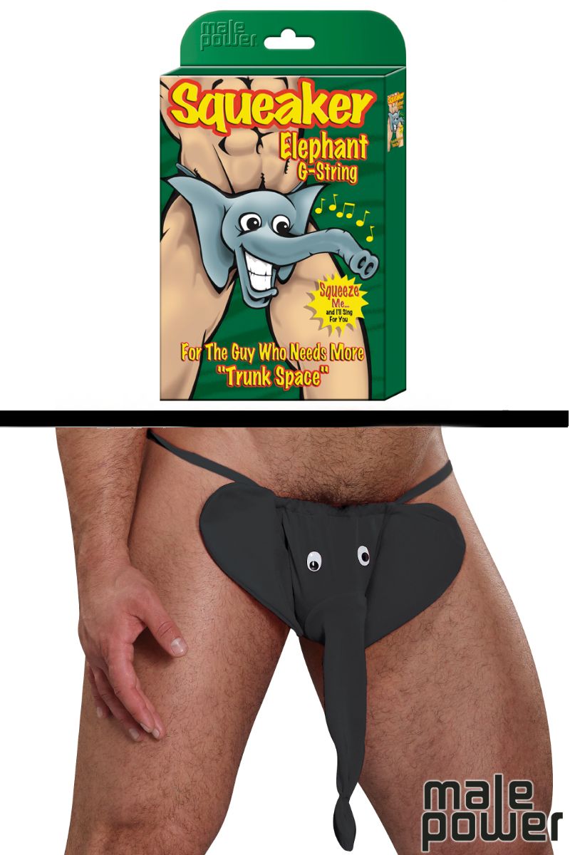 Male Power - Elephant Squeaker G-String - Boutique Séduction