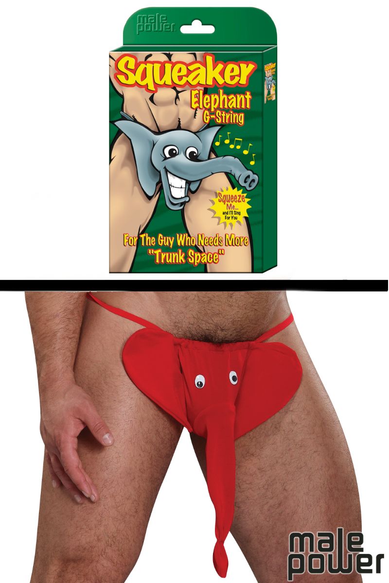 Male Power - Elephant Squeaker G-String - Boutique Séduction