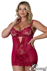 Exposed - Lace Chemise - Boutique Séduction