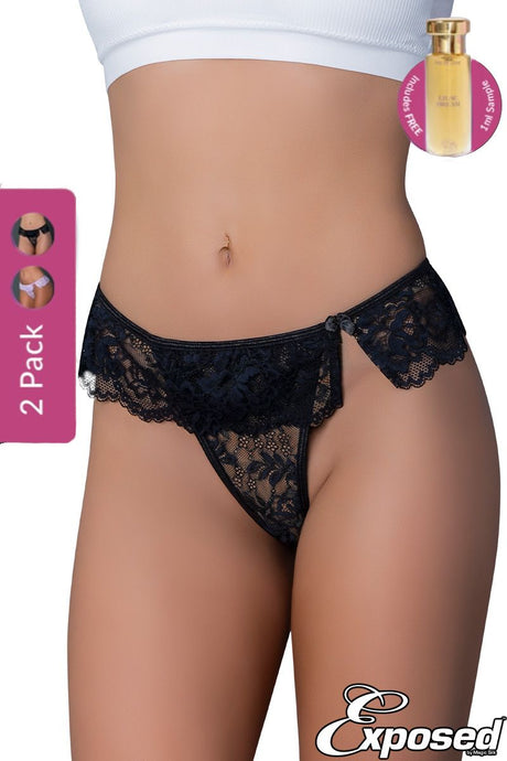 Exposed - Thong Set & Pheromone - Boutique Séduction