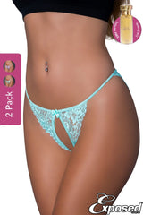 Exposed - 2 Open Panties & Pheromone - Boutique Séduction