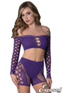 Exposed - 2Pc Short Set - Boutique Séduction
