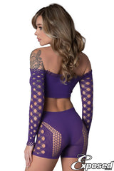 Exposed - 2Pc Short Set - Boutique Séduction