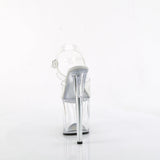 Naughty 8" Heels Platform Sandals