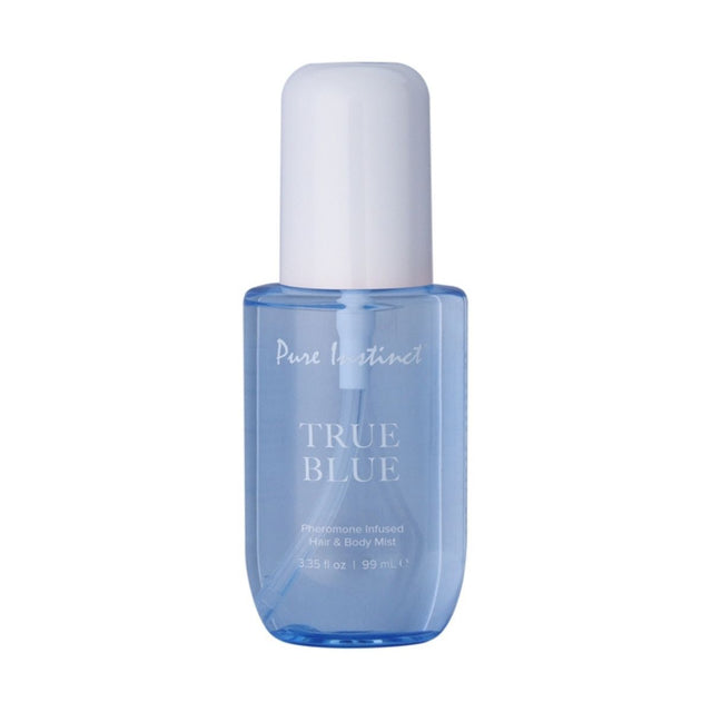 Pure Instinct - True Blue Pheromone Infused Hair & Body Mist - Boutique Séduction