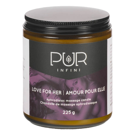 Pur Infini - Aphrodisiac Massage Candle - Boutique Séduction