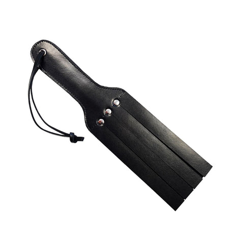 Rouge - Leather 4 Strap Paddle - Boutique Séduction