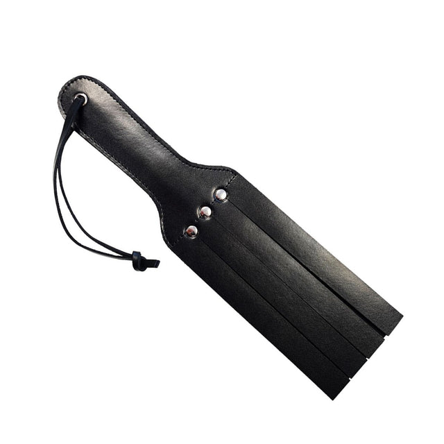 Rouge - Leather 4 Strap Paddle - Boutique Séduction