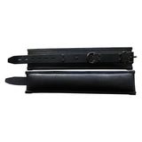 Rouge - Leather Black Padded Ankle Cuffs - Boutique Séduction