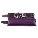 Rouge - Leather Padded Wrist Cuffs - Boutique Séduction