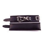 Rouge - Leather Padded Wrist Cuffs - Boutique Séduction