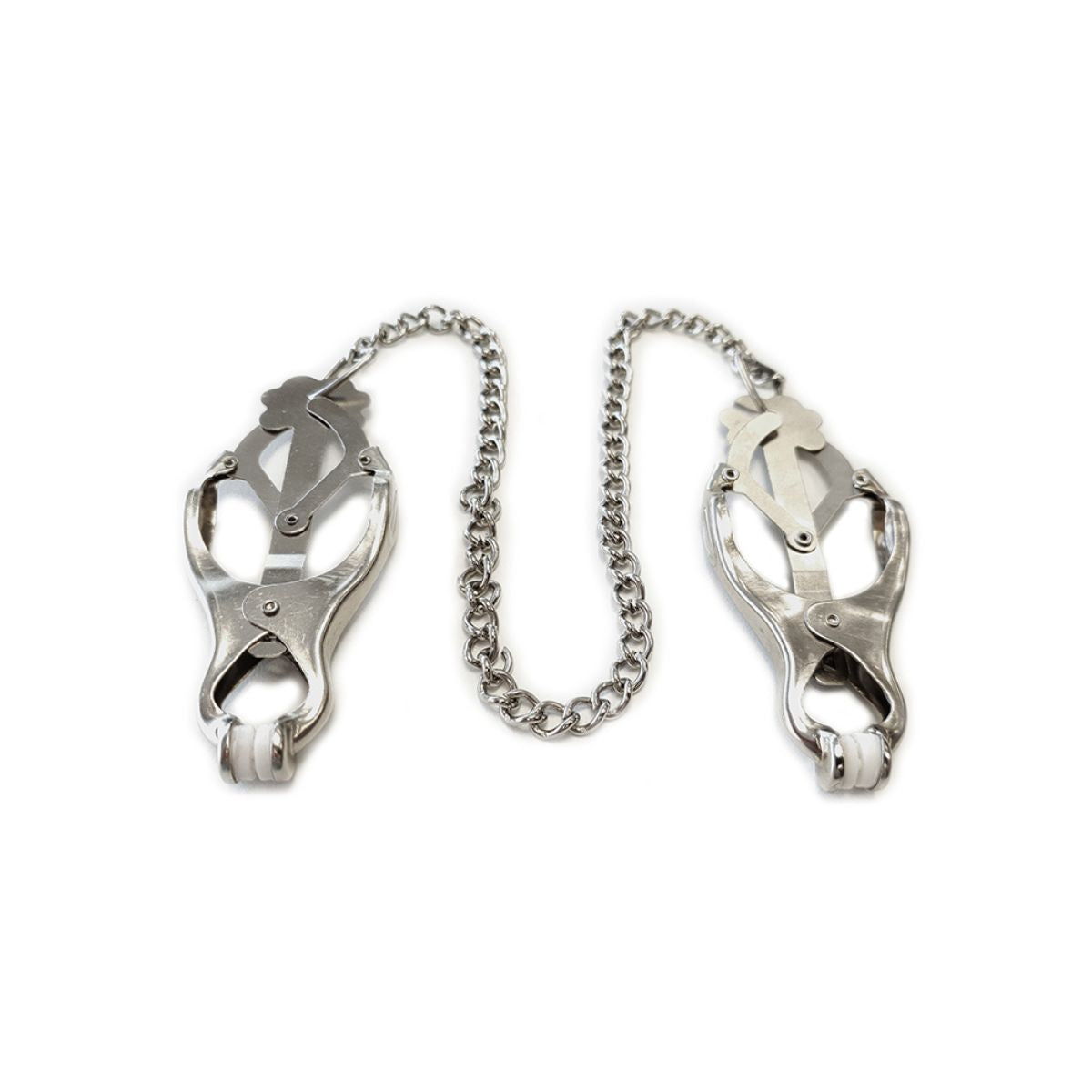 Rouge - Steel Butterfly Nipple Clamps - Boutique Séduction