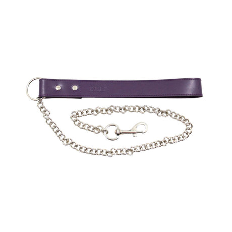 Laisses en Cuir avec Chaîne